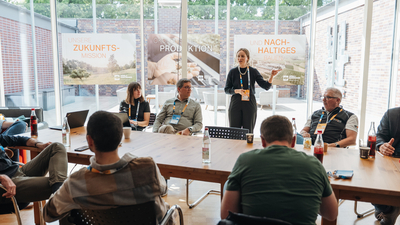 Austausch in 56 Sessions auf dem Baucamp